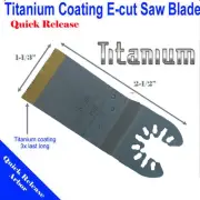 Titanium Bi Metal Saw Blade Oscillating Multi Tool Fein Dewalt Bosch Craftsman