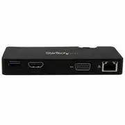StarTech Travel Docking Station for Laptops, HDMI or VGA, USB 3.0 - USB3SMDOCKHV
