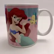 Little Mermaid Ariel and Flounder Vintage Disney Coffee Mug