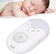 TUWEI White Noise Machine, Portable Sound Machine with 21 White Noise Tracks, Music for Baby & Kids, Adults Sleeping, Home Rechargeable, Promote Sleep, Color: White