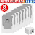 8PCS Disposal Vacuum Dust Bags Kit For iRobot Roombai7 i7 E5 E6 s9 Replacement