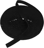 TEHAUX Elastic Waistband Hook Loop Fastener 20 Yard Nylon Tape Soft for Gardening DIY Organization