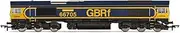 OO GBRF Class 66 CO-CO 66705 "Golden Jubilee - Era 9 Locomotive