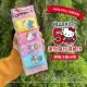 小禮堂 Sanrio 三麗鷗 8抽迷你濕紙巾隨身包8入組 (Hello Kitty 五十周年)
