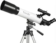 Astronomical Telescope, 45° Erect Optical Automatic Star Search Equatorial Professional Stargazing Telescope Student Entry Stargazing DTS