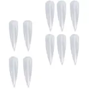 500pcs Nail Tips Nail Art Accessories False Nails Nail Tips Artificial Nail Tip