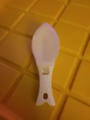 1- White/Clear In Color Fish Scale Scraper Fish Scale Remover Tool