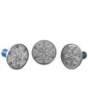Nordic Ware Set of 3 Snowflake Cookie Stamps