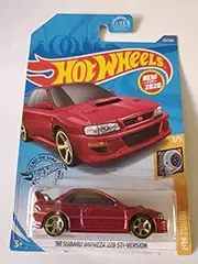Hot Wheels 1:64 Scale '98 Subaru Impreza 22B STi, Red 23/250