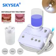 LED Dental Electric Ultrasonic Piezo Scaler 2Bottles Fit EMS Cavitron Woodpecker