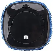 POENVFPO Intelligent Automatic Mopping Robot Efficient Vacuum and Mop Robot for Various Floors and Environments with 2400mAh Battery for Quiet Life (Black)