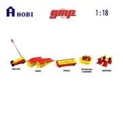GMP 1:18 Scale Shell Oil #2 Shop Tool Set Model Toy Diecast Collectible