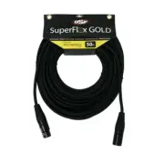 SuperFlex GOLD SFM-100 Premium Microphone Cable 100'