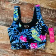 Lilly Pulitzer San Remo Sports Bra in Earned Stripes XS