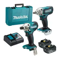 在飛比找momo購物網優惠-【MAKITA 牧田】DLX2461 18V雙機組DTD15