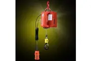 Giantz Electric Hoist Winch 500KG Wired/Wireless Remote Control
