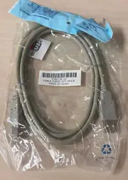 6ft USB 2.0 Certified 480Mbps Type A Male to B Male Cable Beige