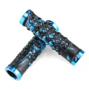 Rubber Bicycle Grips Sets for MTB Bike Handlebar Anti-Skid Handlebar Cover Bicycle accessories blue