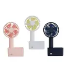 USB Handheld Portable Fan Mini Desktop Fan With Rechargeable USB Fan