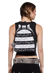 [Dolls Kill x Corpse Bride] Bonejangles Band Backpack