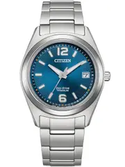 Citizen FE6151-82L Blue Dial Silver Titanium Womens Watch