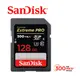SanDisk ExtremePRO SDHC (U3) 記憶卡 128GB 300MB 公司貨 廠商直送