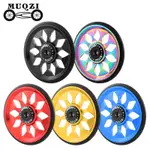 MUQZI BIKE EASYWHEEL CNC 超輕鋁製後貨架伸縮桿易輪帶螺栓適用於 BROMPTON 折疊自行車