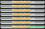 True Temper Dynamic Gold 120 .355 Taper Steel Iron Shaft X100 Flex 4-PW Set of 7