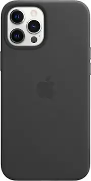 Apple iPhone 12 Pro Max Leather Phone Case with MagSafe Black