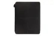 Filofax Classic Stitch A4 Folio Notebook Soft Leather Office Stationery Black