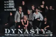 DYNASTY: THE REUNION ABC TV EVENT 1991 ORIGINAL POSTER FORSYTHE/COLLINS/EVANS