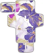 Reusable Washable Changing pad with Tissue Pocket Portable Diaper Changing pad Lightweight & Foldable Changing Station