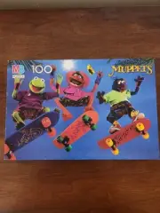 Muppet Puzzle Vintage Gonzo Kermit Animal Skatboarding Box Is Sealed