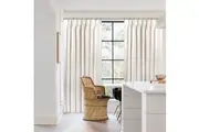 Bamboo Pinch Pleat Blockout Curtains Taupe