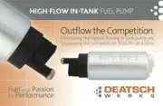 DeatschWerks 300+ LPH Hi Flow Fuel Pump FOR 06- 09 Honda S2000 AP2