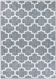 Alaska Indoor Outdoor 68 Light Grey Rug