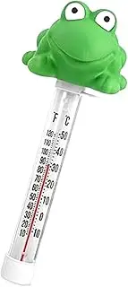 Generic Frog Floating Pool Thermometer Water Thermometer Easy Reading for Water Temperature