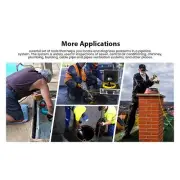 YA Pipe Inspection Video Camera 30M IP68 Waterproof Drain Pipe Sewer Inspection