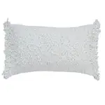 [James Lane] Flux Cushion White - 55cm x 35cm