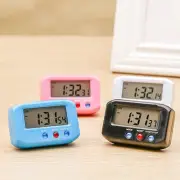 Small Digital Time & Date Alarm Clock Convenient Night Light and Snooze Button