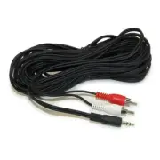Pack of 4 - 35 ft 3.5mm Stereo M/RCA M Cables