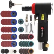 1/4" Air Pneumatic Right Angle Die Grinder Polisher Cleaning Cutting 20000RPM