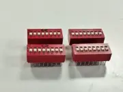 23 Pcs lot BD08 C&K Switch Slide Dip SPST 8 Position Actuator IC