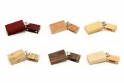 Custom Block Wooden USB 2.0 Flash Drive Photography Wedding Pendrive 16GB 32GB