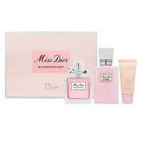 在飛比找露天拍賣優惠-Dior 花漾三入香水禮盒49281(淡香水50ml+身體乳
