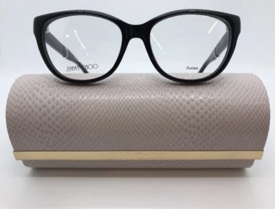 JIMMY CHOO 179 FA3 WOMAN FRAMES EYE GLASSES EYEWEAR 53-17-140 NEW W. CASE!!!