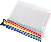 GETAJGHSD Fine Crafted Mesh Zipper Pouches 20pcs Waterproof Storage Bags for Documents School Office