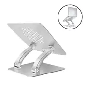 Laptop Stand Ergonomic Height MacBook Stand for Desk-Sliver
