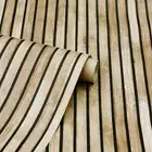 Realistic Wood Slats Arthouse Wallpaper 3D Effect Natural Brown 923800