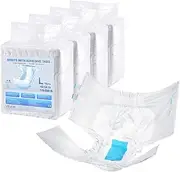 VEVOR Adult Briefs with Tabs, Super Absorbent Incontinence Briefs for Men and Women, Disposable Adult Diapers with Leakproof 3D Surround Guard & Wetness Indicator - L Size, 40 Count (4 Packs of 10)